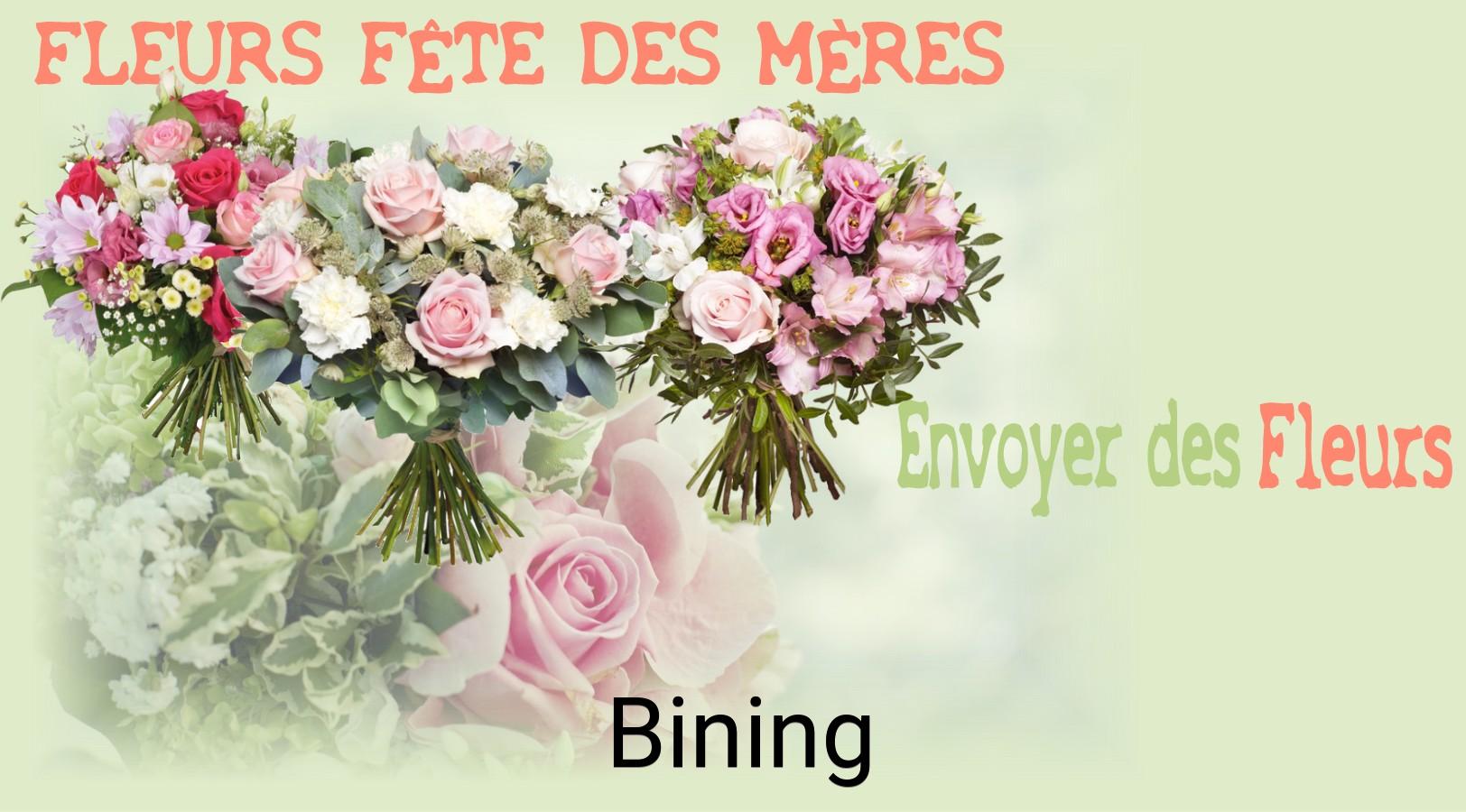 Bouquet de Fête des Mères livré à Bining